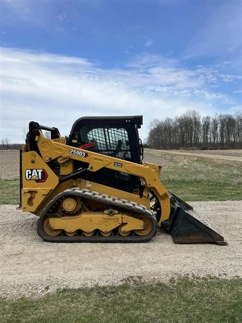 cat skid steer 259d3 price